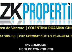 Teren constructii de vânzare, în Bucuresti, zona Colentina