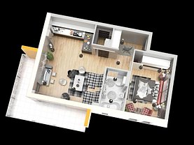 Apartament de vânzare 2 camere, în Giroc