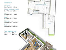 Apartament de vânzare 2 camere în Timisoara, Braytim