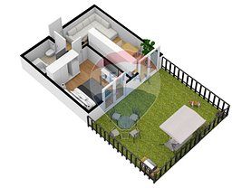 Apartament de vânzare 2 camere în Sibiu, Sud