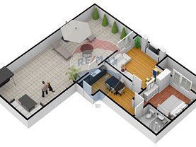 Apartament de vânzare 2 camere în Sibiu, Turnisor