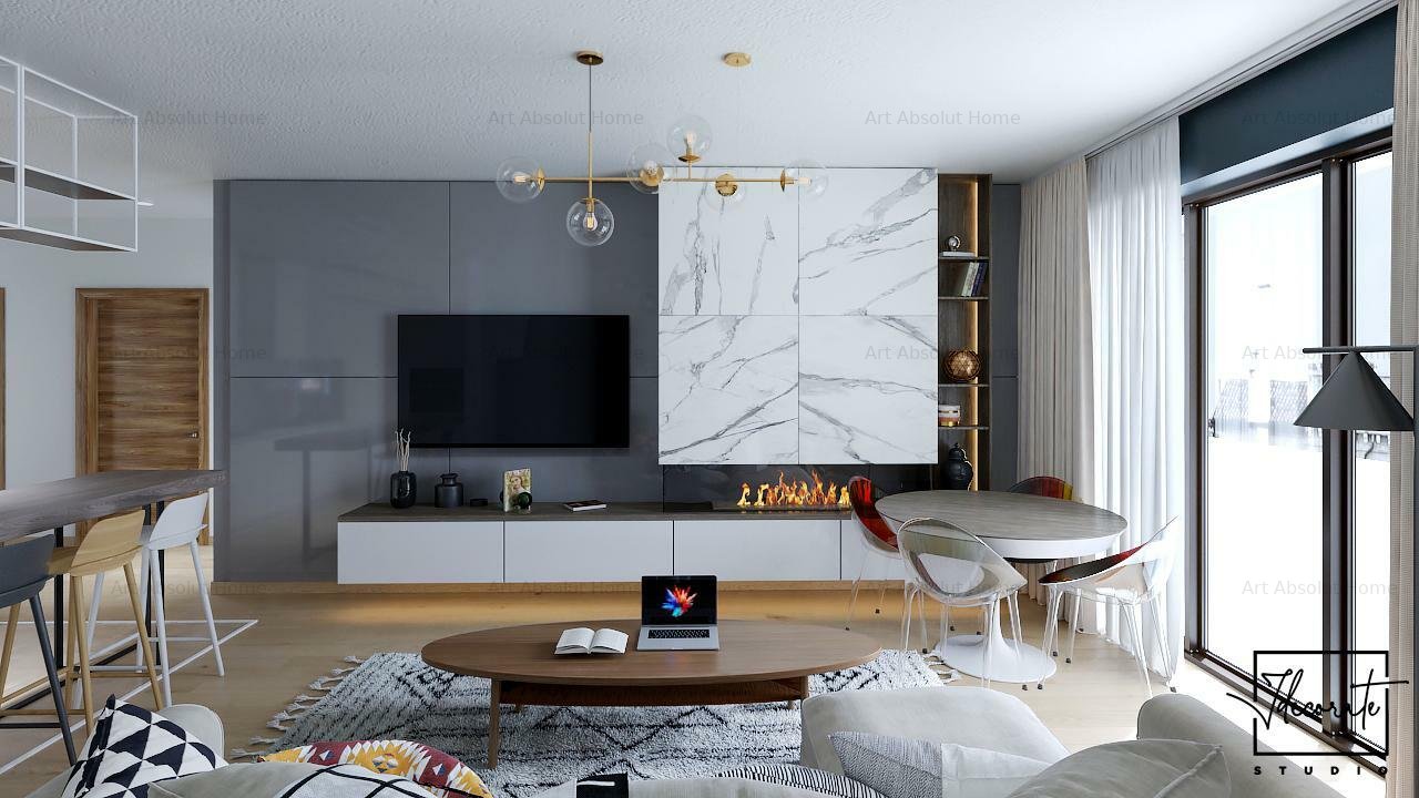 Apartament 2 camere 56 mp utili + 200 mp pod + 3 locuri de parcare