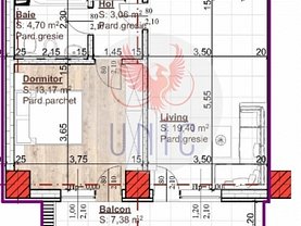 Apartament de vânzare 2 camere în Craiova, Brazda lui Novac