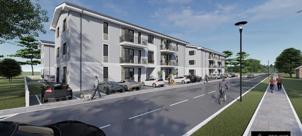 Giroc| Apartament cu 3 camere| 56 mp + balcon - imaginea 0 + 1