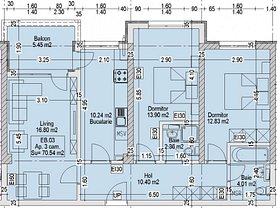 Apartament de vânzare 3 camere, în Bucuresti, zona Mihai Bravu