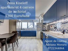 Apartament de închiriat 4 camere, în Bucureşti, zona Kiseleff