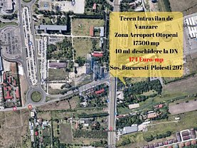 Teren constructii de vânzare, în Otopeni, zona Central