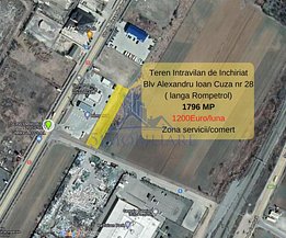 Teren constructii de închiriat, în Alba Iulia, zona Est