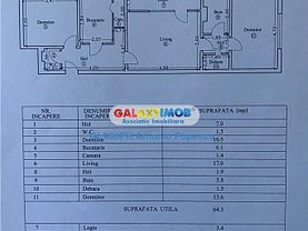Apartament de vânzare 3 camere în Ploiesti, Nord