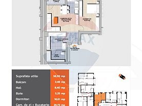 Apartament de vânzare 2 camere, în Braşov, zona Noua