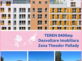 Teren constructii de vânzare, în Bucureşti, zona Theodor Pallady