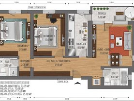 Apartament de vânzare 3 camere, în Bucureşti, zona Militari