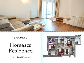 Apartament de închiriat 3 camere în Bucuresti, Barbu Vacarescu
