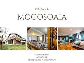Casa de vânzare sau de închiriat 4 camere, în Mogosoaia