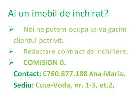 Garsonieră de închiriat, în Buzau, zona Central