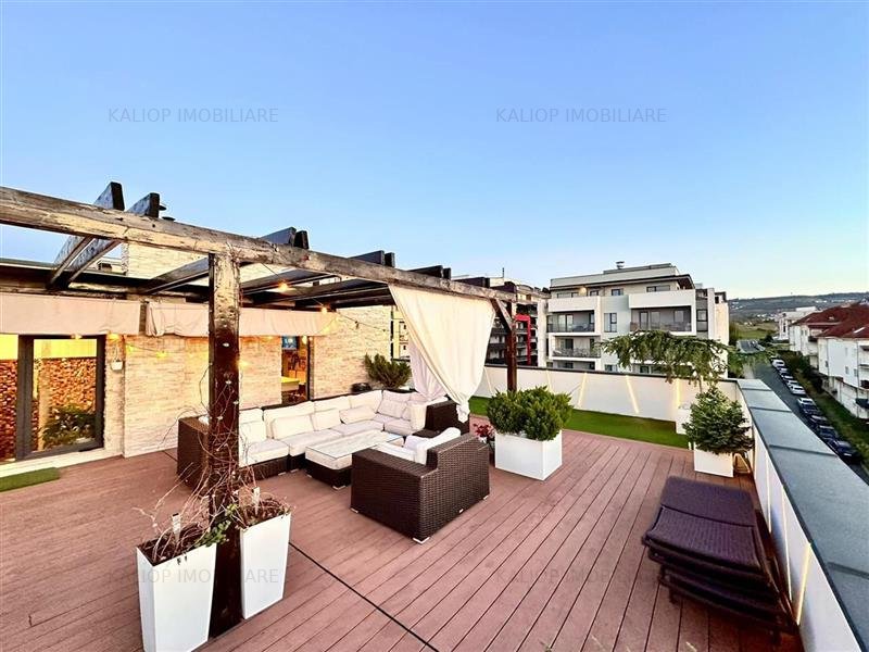 Penthouse de lux | 7 camere | 178 mp | 236 mp terase | Buna Ziua