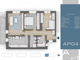 Apartament de vânzare 3 camere în Bucuresti, Theodor Pallady