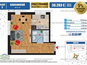 Garsonieră de vânzare, în Bucuresti, zona Vacaresti