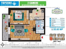 Apartament de vânzare 2 camere, în Bucureşti, zona Theodor Pallady