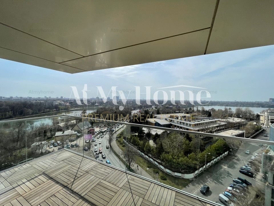 Apartament nou cu 4 camere, vedere spectaculoasa Parc, 2 terase, 2 parcari, paza