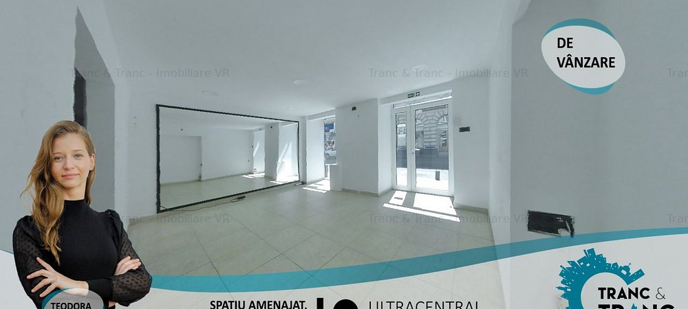 Spatiu comercial Ultracentral cu vitrina la stradă - imaginea 0 + 1
