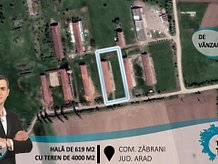 Vânzare spaţiu industrial în Zabrani