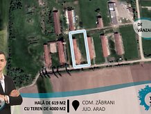 Vânzare spaţiu industrial în Zabrani