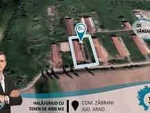 Vânzare spaţiu industrial în Zabrani