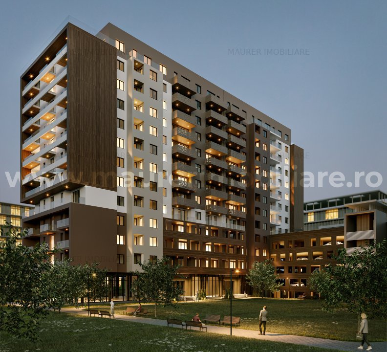 Apartament 2.5 camere de vanzare in bloc nou, Avantgarden3 Brasov - imaginea 11