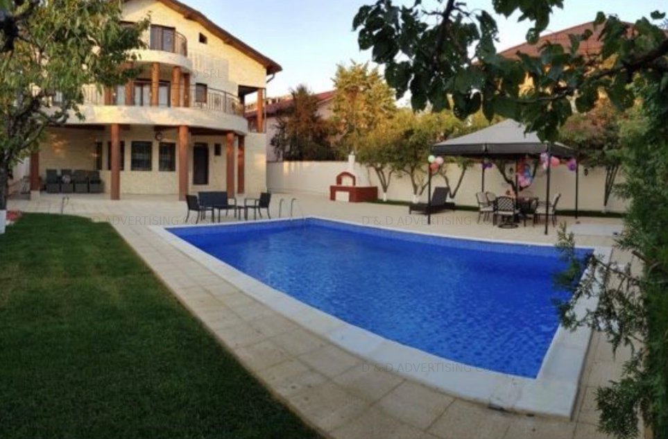 Voluntari - Casa Individuala cu Piscina Privata - S+P+E1+M  - Teren 700m