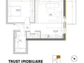 Apartament de vânzare 2 camere, în Braşov, zona Calea Bucureşti