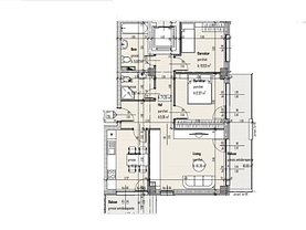 Apartament de vânzare 3 camere, în Baciu