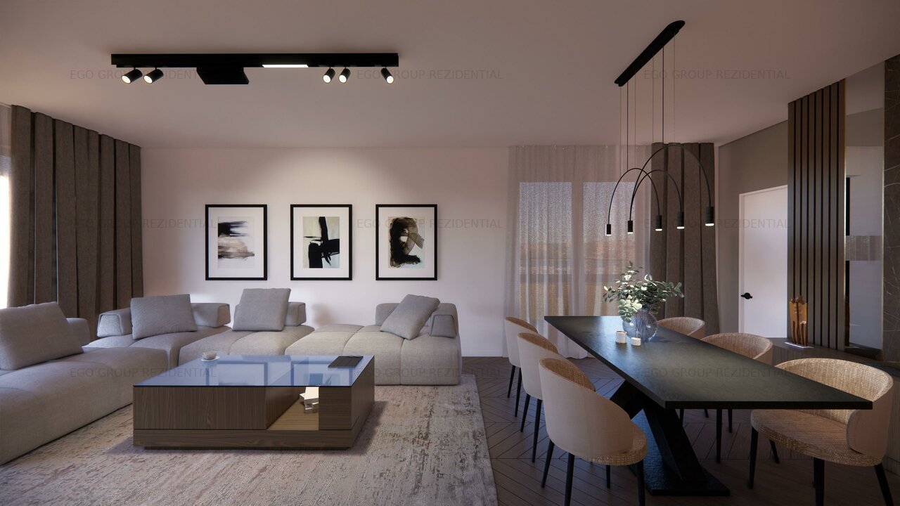 Apartament 3 camere - Ansamblu Rezidential Nou - Finisaje Premium