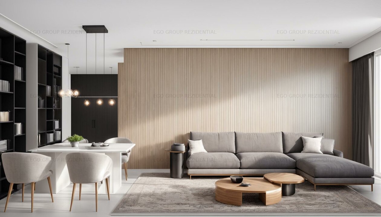 Apartament 2 camere - Ansamblu Rezidential Nou - Finalizat - Finisaje Lux