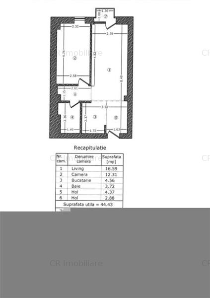 Vanzare apartament 2 camere Lux Aviatiei-Park