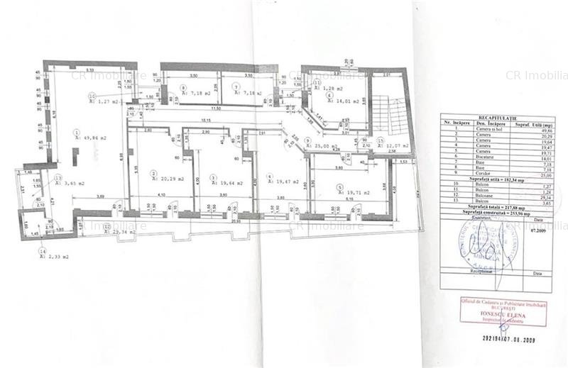 Vanzare Apartament 5 Camere Unirii Bloc Nou