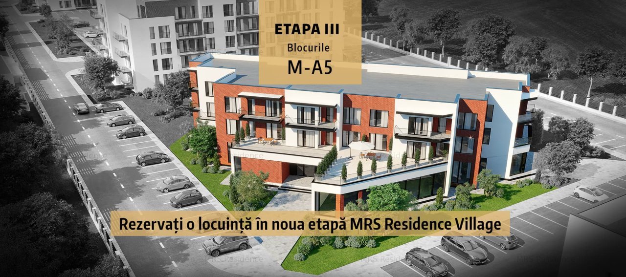 Descoperă apartamentele din noua clădire MULTIFUNCȚIONALĂ MRS Residence VILLAGE - imaginea 1