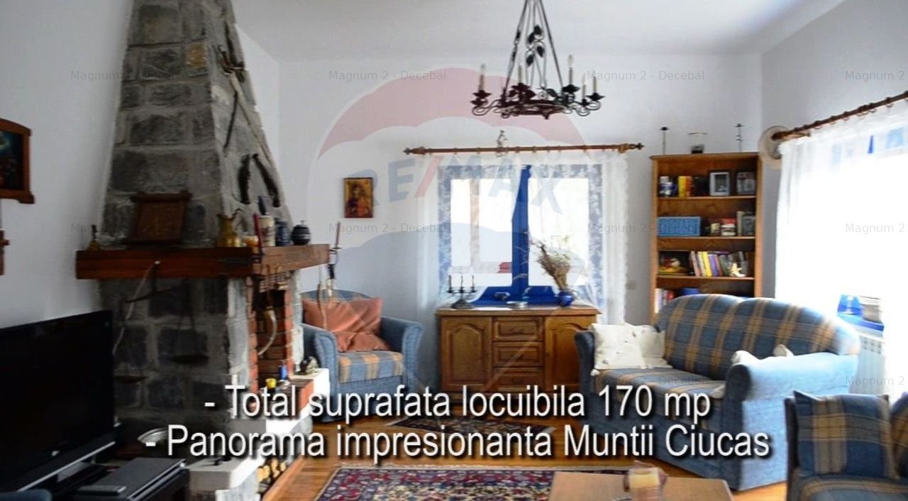 Vila moderna vanzare in Cheia Prahova la munte si 20000 mp teren - imaginea 3