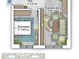 Apartament de vânzare 2 camere, în Bucuresti, zona Theodor Pallady