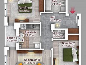 Apartament de vânzare 3 camere, în Bucuresti, zona 1 Decembrie 1918