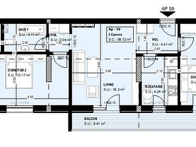 Apartament de vânzare 3 camere, în Bucureşti, zona 1 Decembrie 1918
