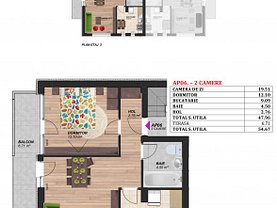 Apartament de vânzare 2 camere, în Bucuresti, zona Brancoveanu