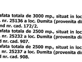 Teren agricol de vânzare în Dumitra