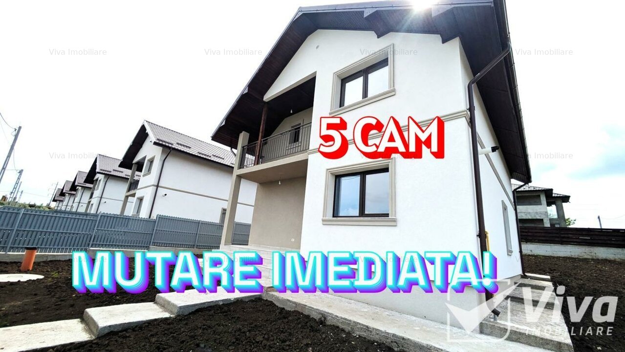 Vila spațioasă – 5 camere, Valea Lupului, priveliște superbă