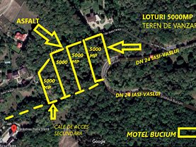 Teren constructii de vânzare, în Iaşi, zona Bucium