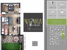 Apartament de vânzare 2 camere, în Floreşti