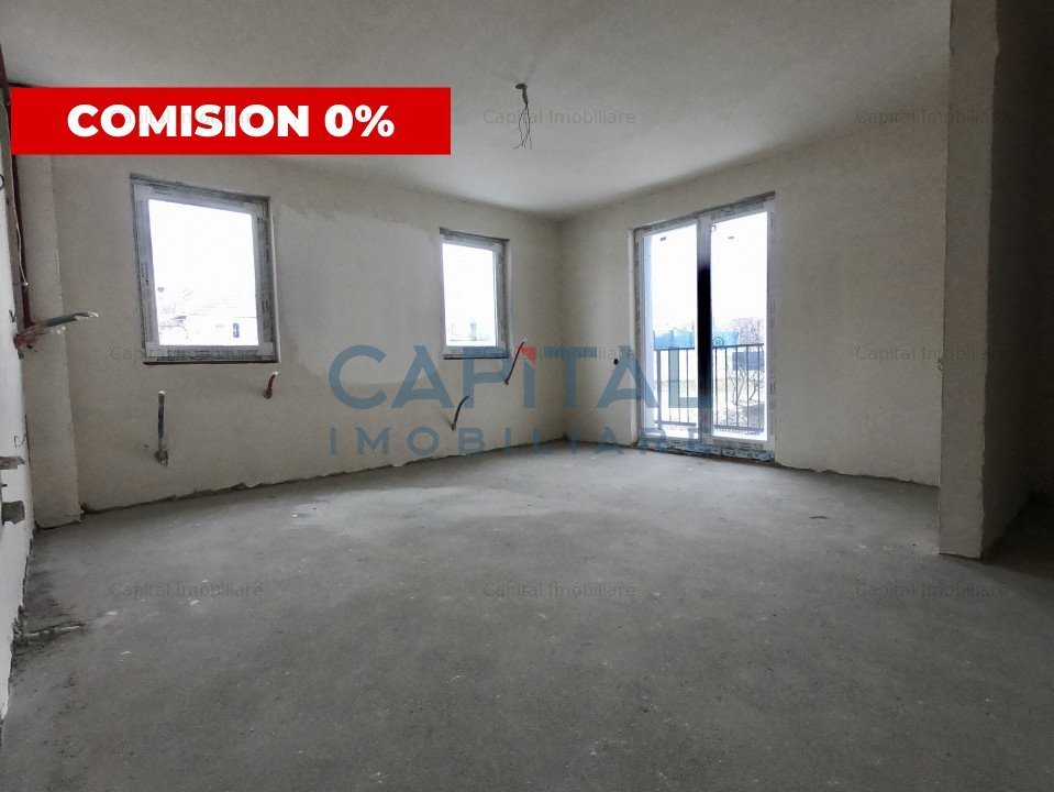 Apartament cu 2 camere semifinisat in Cluj zona Calea Baciului - imaginea 0 + 1