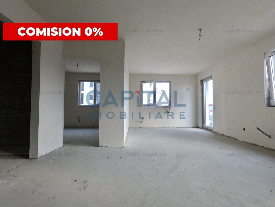 Apartament cu 2 camere semifinisat in Cluj zona Calea Baciului - imaginea 0 + 1