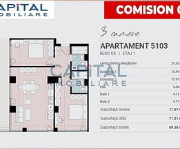 Apartament de vanzare 3 camere, în Cluj-Napoca, zona Someseni