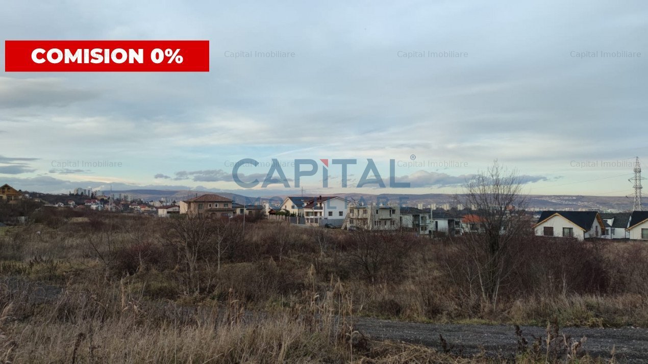 Investitie! Teren constructii, panorama- Borhanci - imaginea 1